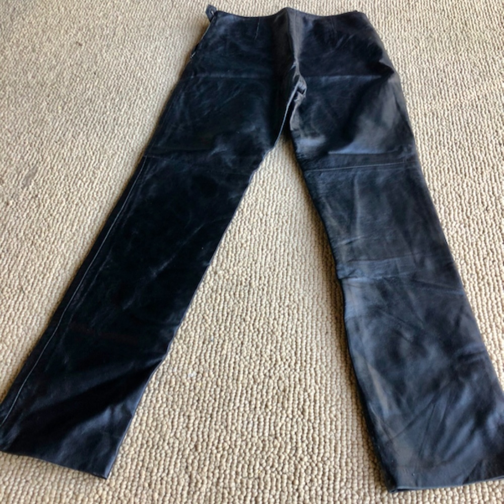 Hugo Buscatti Buttery Soft Leather Dress Pants - sz 6